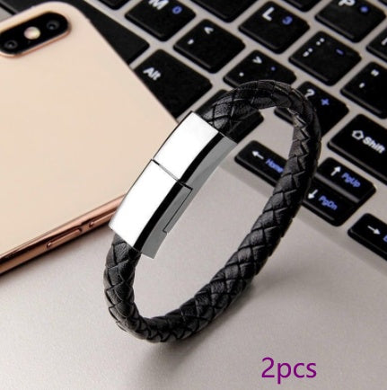 New Bracelet Charger USB Charging Cable Data Charging Cord For iPhone14 - 13 Max USB C Cable for Phone Micro Cable