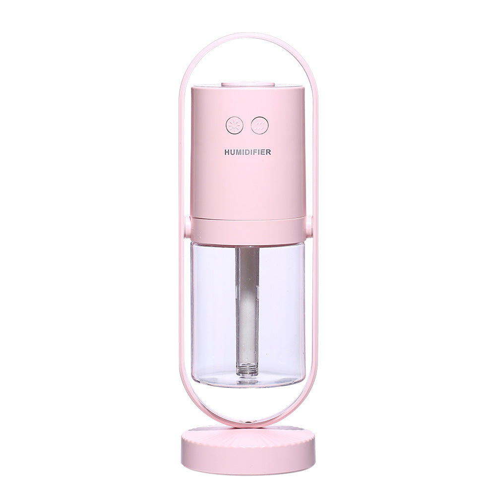 Portable Mini USB Air Humidifier Ultrasonic Cool Mist Humidifier for Car Travel Office Baby Bedroom Home (200 ml)