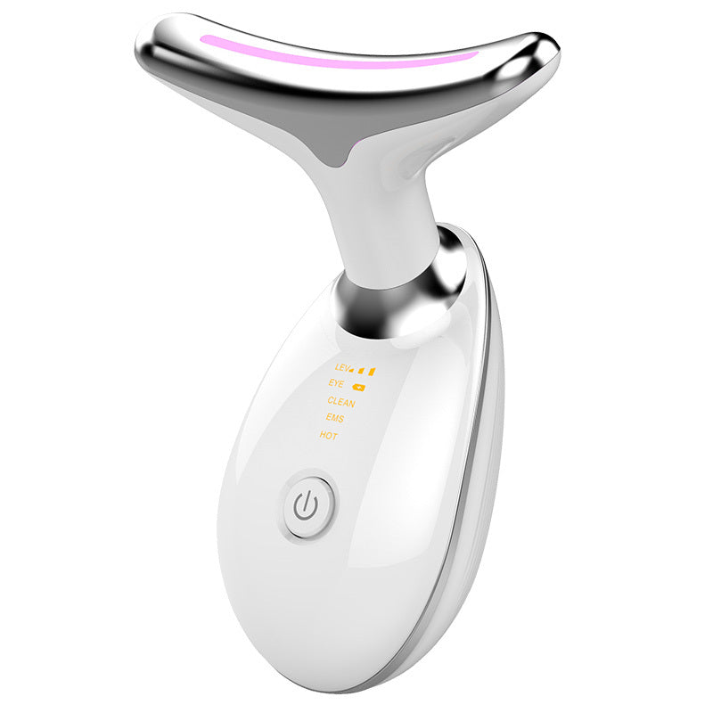 Face and Neck Massager Tool – USB Rechargeable Compact Device with Adjustable Settings and Easy One-Button Control – Lightweight, Portable Design for Daily Use at Home, Office, or While Traveling