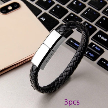 New Bracelet Charger USB Charging Cable Data Charging Cord For iPhone14 - 13 Max USB C Cable for Phone Micro Cable
