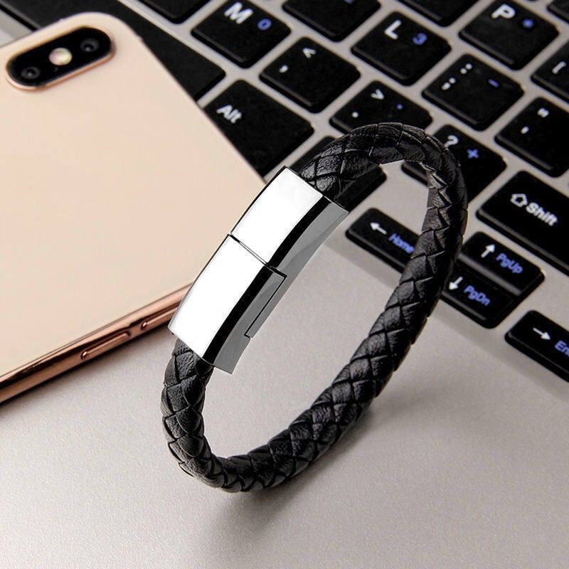 New Bracelet Charger USB Charging Cable Data Charging Cord For iPhone14 - 13 Max USB C Cable for Phone Micro Cable