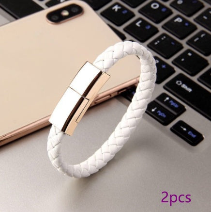 New Bracelet Charger USB Charging Cable Data Charging Cord For iPhone14 - 13 Max USB C Cable for Phone Micro Cable