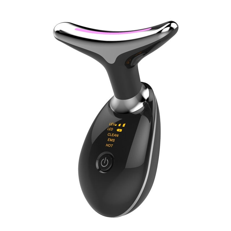 Face and Neck Massager Tool – USB Rechargeable Compact Device with Adjustable Settings and Easy One-Button Control – Lightweight, Portable Design for Daily Use at Home, Office, or While Traveling