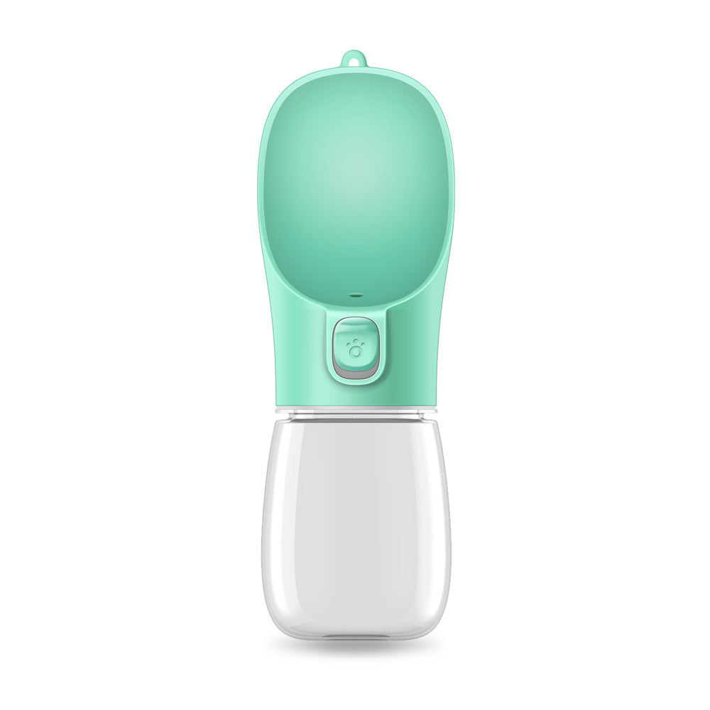 Portable Dog Water Bottle 800 ml, Pet Travel Water Bottle Dispenser for Walking, Hiking and Outdoor, Portable Water Bowl for Large Dogs