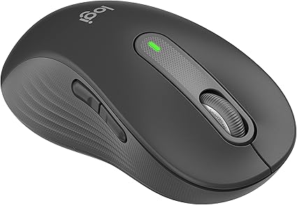 Logitech M650 Bluetooth Wireless Mouse - for Small to Medium Sized Hands, Silent Clicks, Customizable Side Buttons, for PC/Mac/Multi-Device