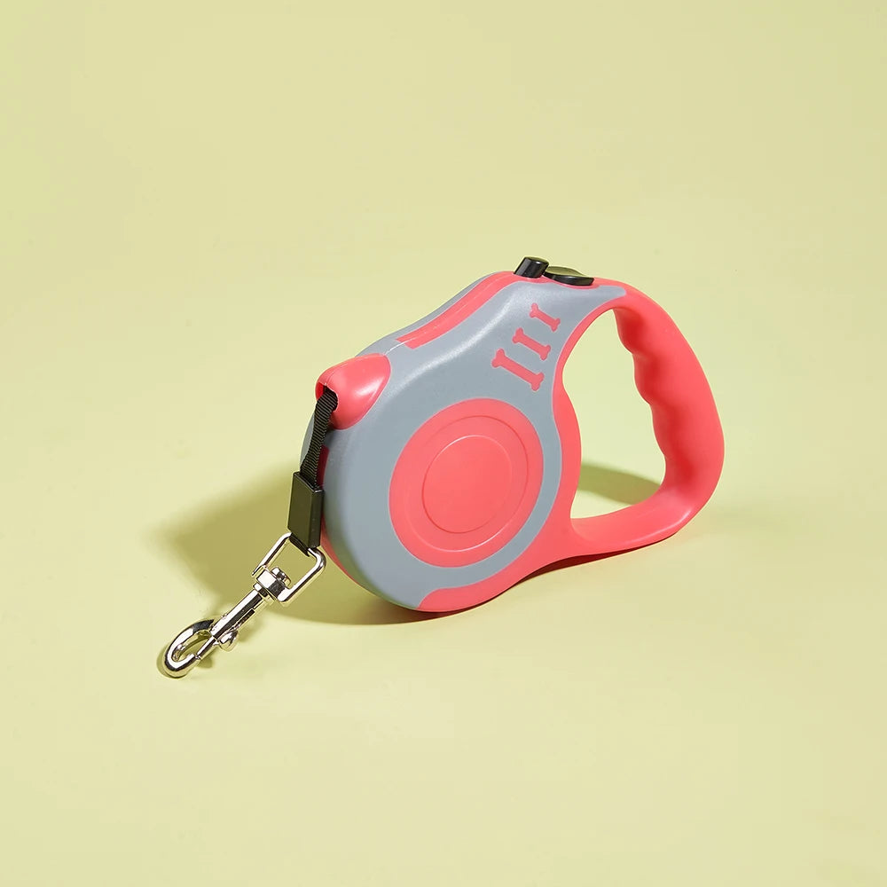Ultramodern Design Automatic Retractable Dog Leash Durable Nylon Extension for Small and Medium Dog Walking Leash.