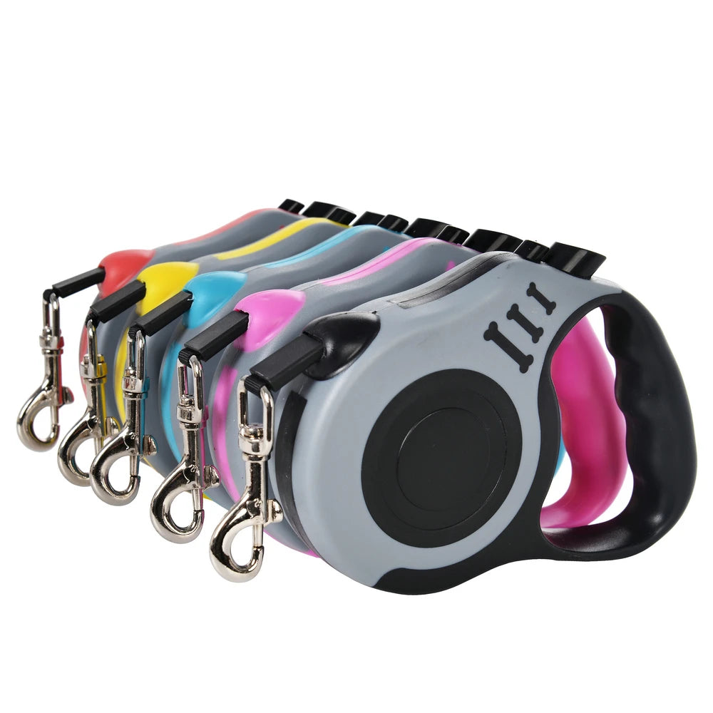 Ultramodern Design Automatic Retractable Dog Leash Durable Nylon Extension for Small and Medium Dog Walking Leash.