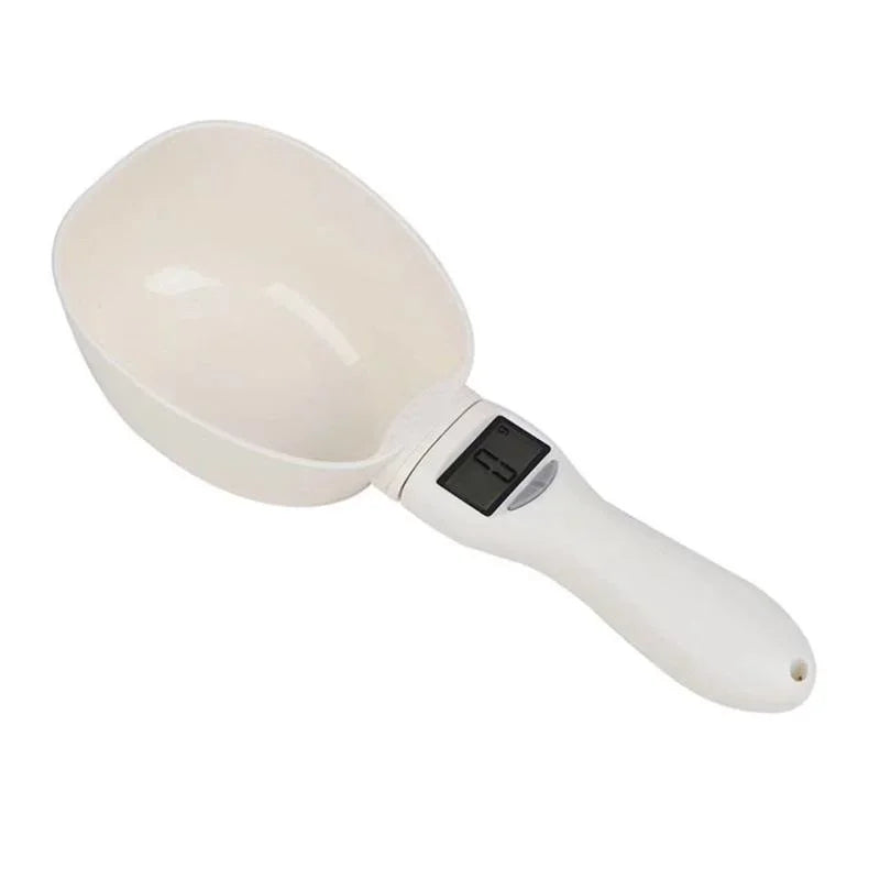 Digital Spoon Feeding Scale Weighing Electronic Cat LCD Measuring Kitchen Display Dog Food Tool Precision Pet Scale Food