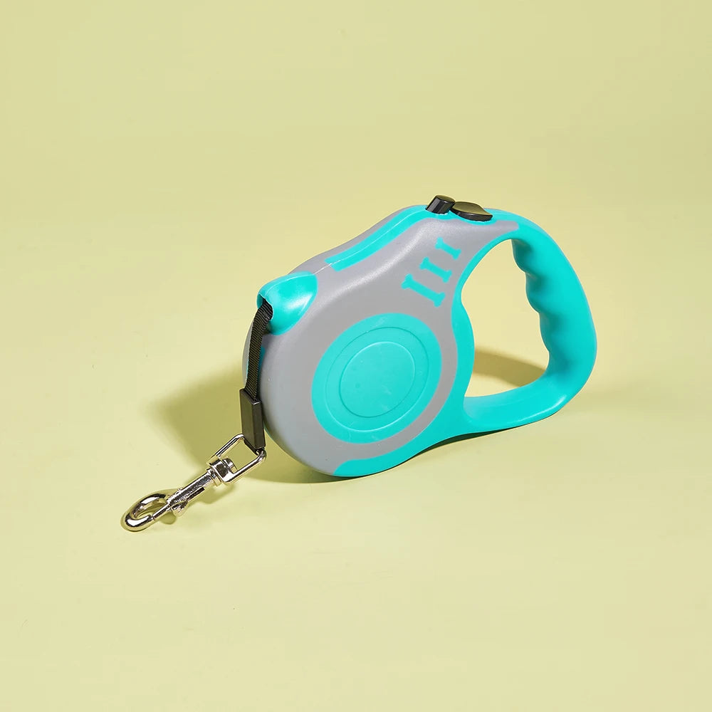 Ultramodern Design Automatic Retractable Dog Leash Durable Nylon Extension for Small and Medium Dog Walking Leash.
