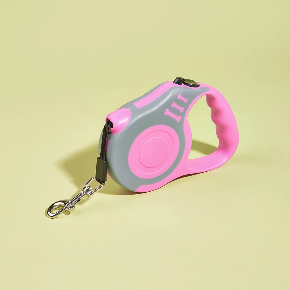 Ultramodern Design Automatic Retractable Dog Leash Durable Nylon Extension for Small and Medium Dog Walking Leash.