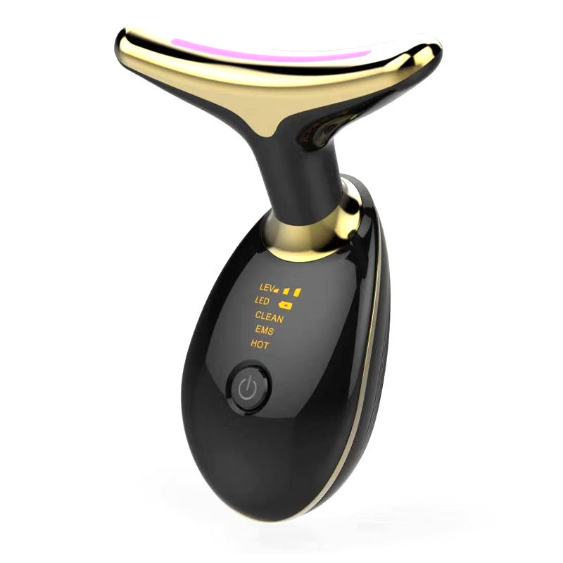 Face and Neck Massager Tool – USB Rechargeable Compact Device with Adjustable Settings and Easy One-Button Control – Lightweight, Portable Design for Daily Use at Home, Office, or While Traveling