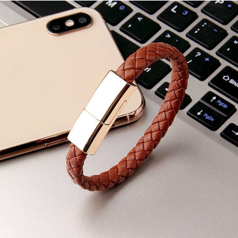 New Bracelet Charger USB Charging Cable Data Charging Cord For iPhone14 - 13 Max USB C Cable for Phone Micro Cable