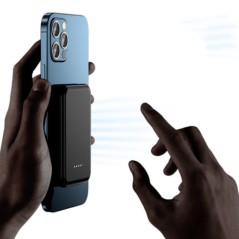 Mini Fast Charging Magnetic Wireless Power Bank 5000 mAh & 10000 mAh Portable