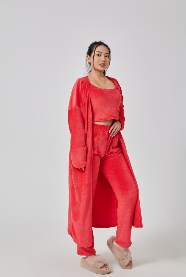 Women's Cozy 3-Piece Lounge Set