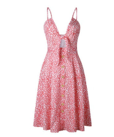 Women's Backless Strap Maxi Dress
