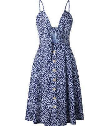 Women's Backless Strap Maxi Dress