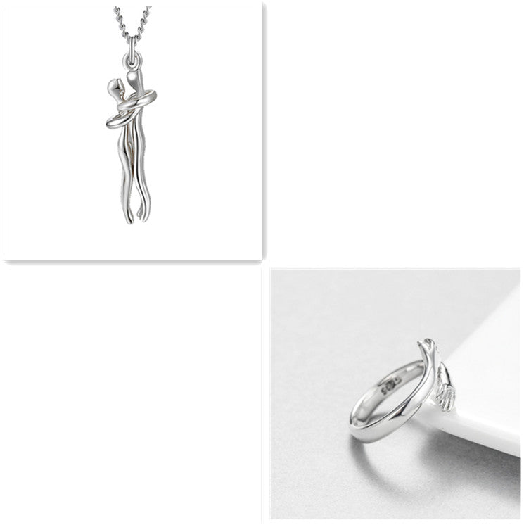 Love Hug Pendant Necklace