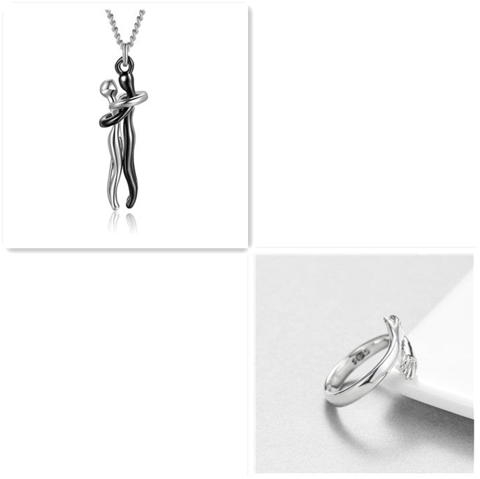Love Hug Pendant Necklace