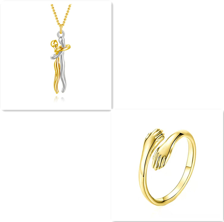 Love Hug Pendant Necklace