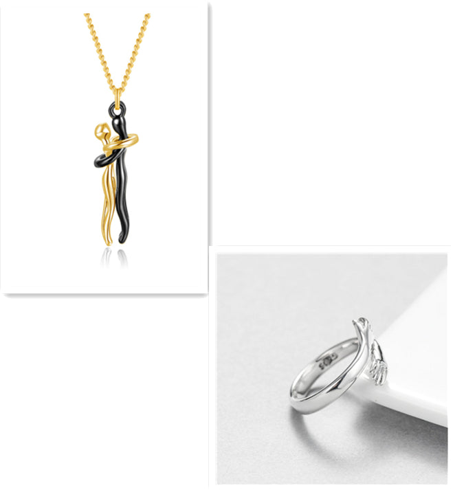 Love Hug Pendant Necklace