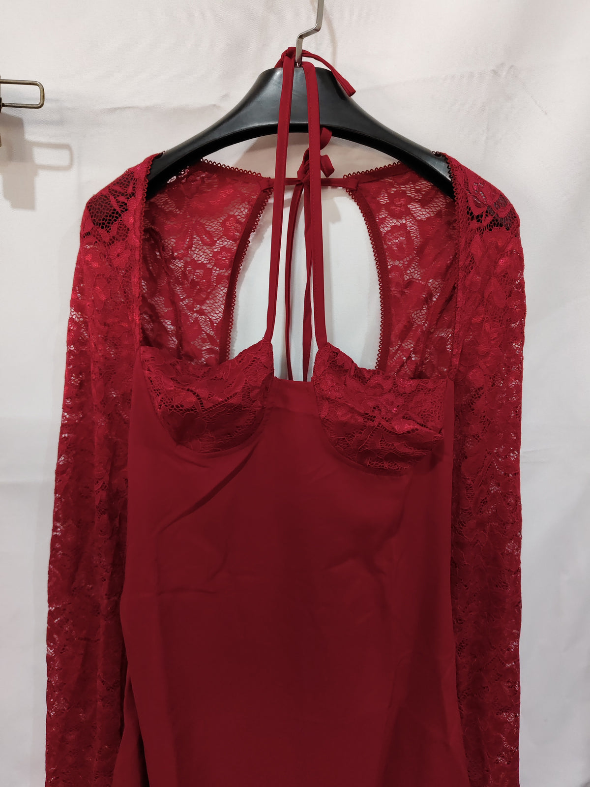 Women's Lace-Up Mini Dress