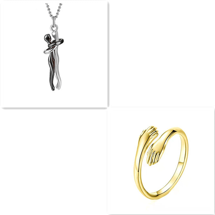 Love Hug Pendant Necklace