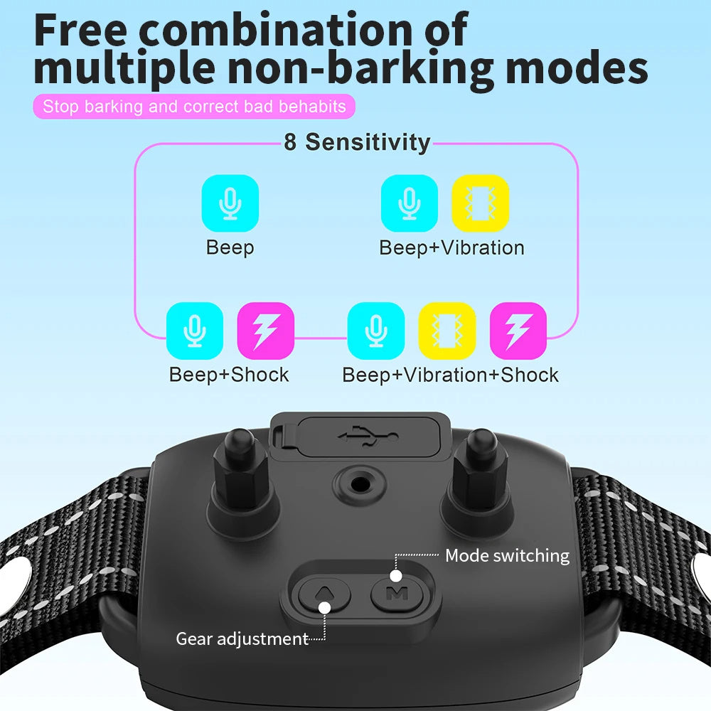 Rechargeable Smart Anti-Bark Collar
