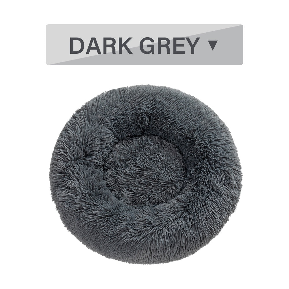 Fluffy Donut Pet Bed