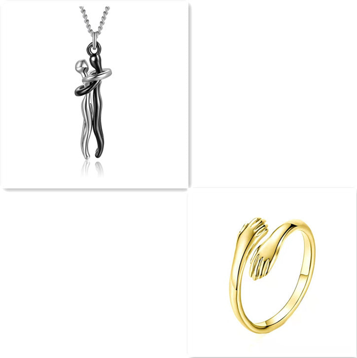 Love Hug Pendant Necklace