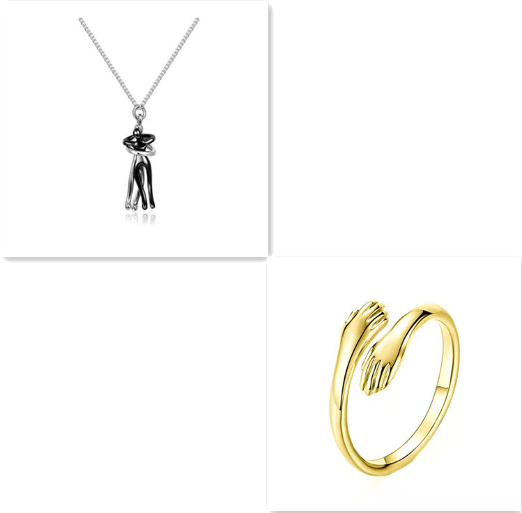 Love Hug Pendant Necklace