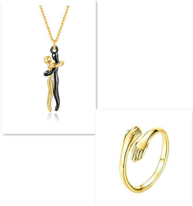 Love Hug Pendant Necklace