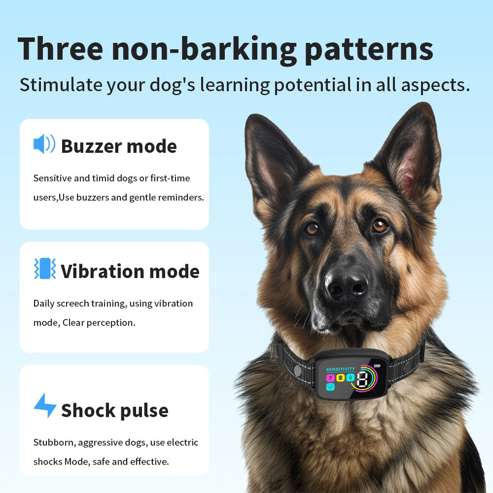 Rechargeable Smart Anti-Bark Collar