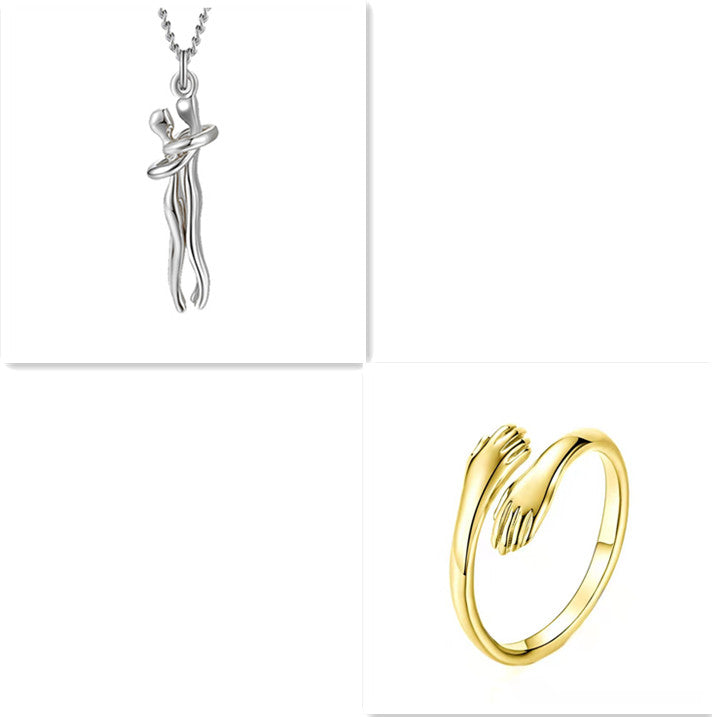 Love Hug Pendant Necklace