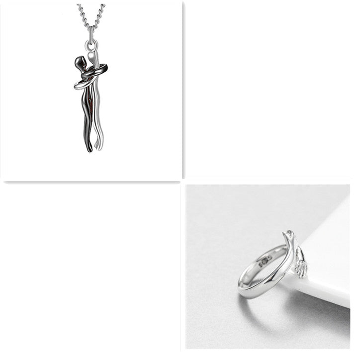 Love Hug Pendant Necklace