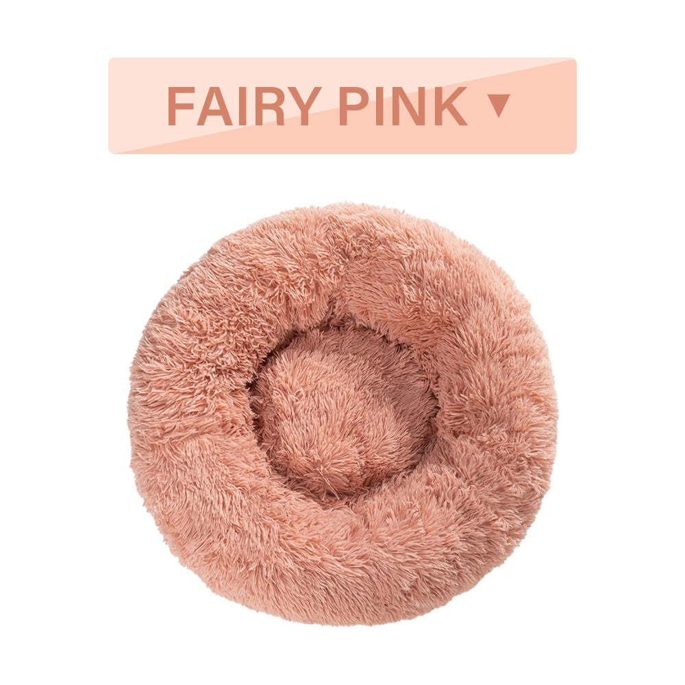 Fluffy Donut Pet Bed