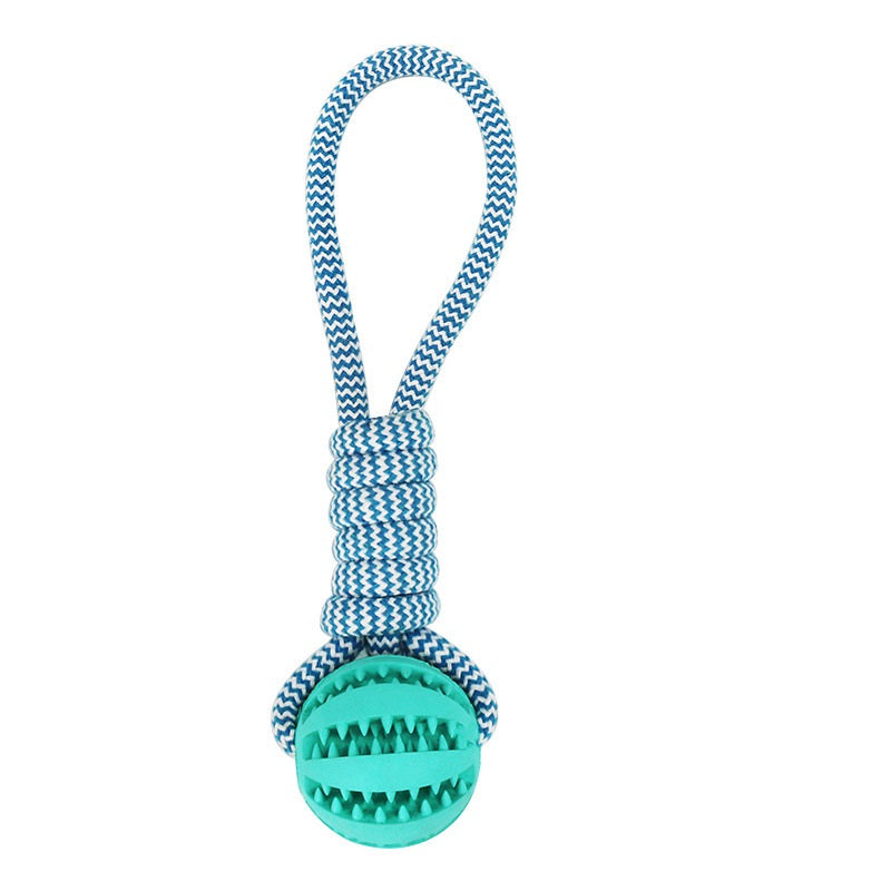 Rope Treat Ball Dog Toy