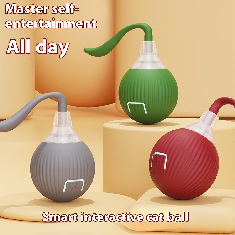 Interactive Rolling Cat Ball
