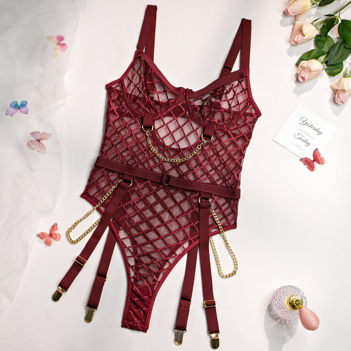 Women's Metal-Cage Bodysuit