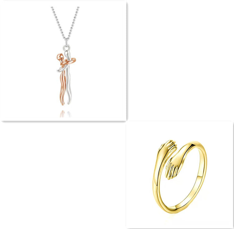 Love Hug Pendant Necklace